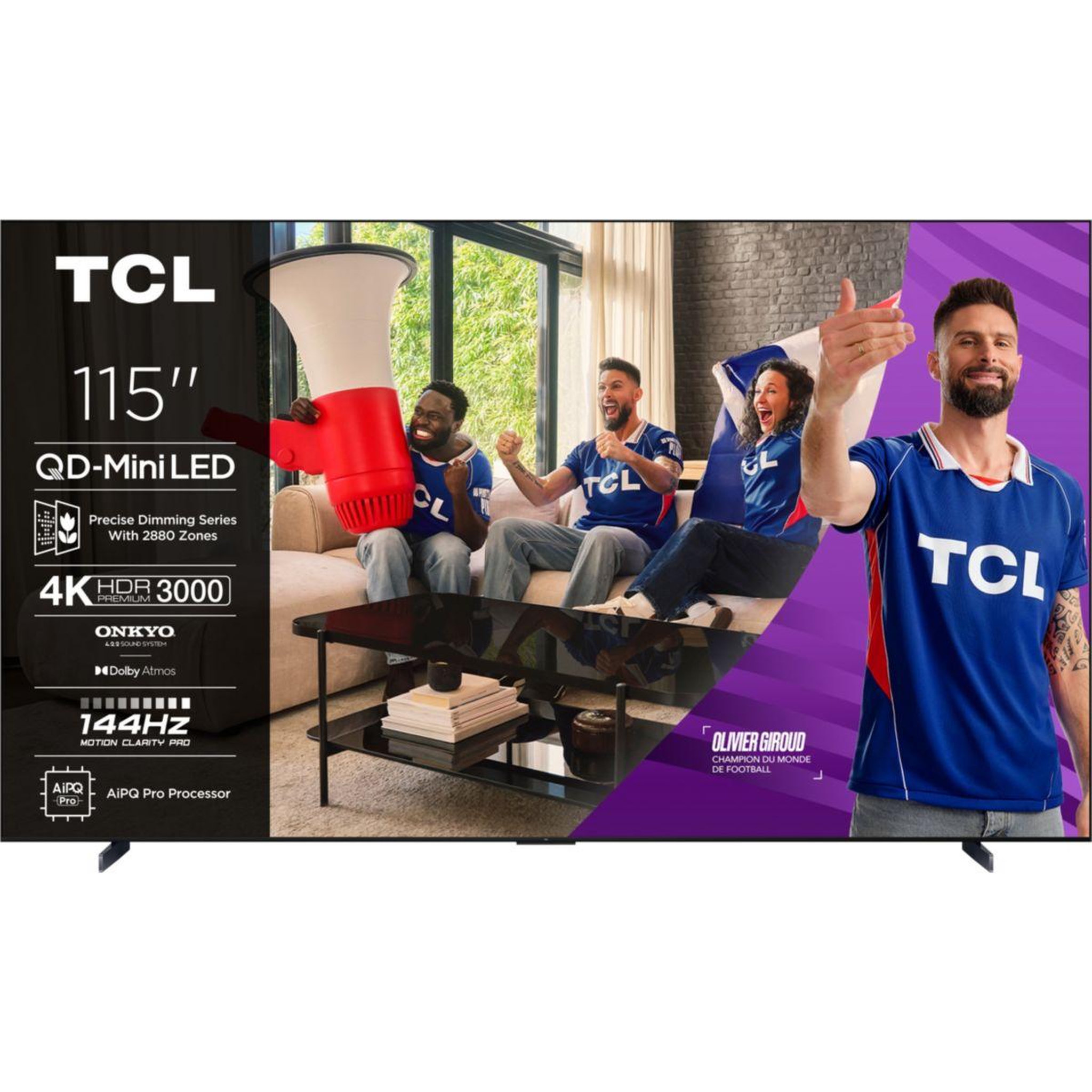TCL Tv mini led 115c7k (2025) 115  (291 cm)