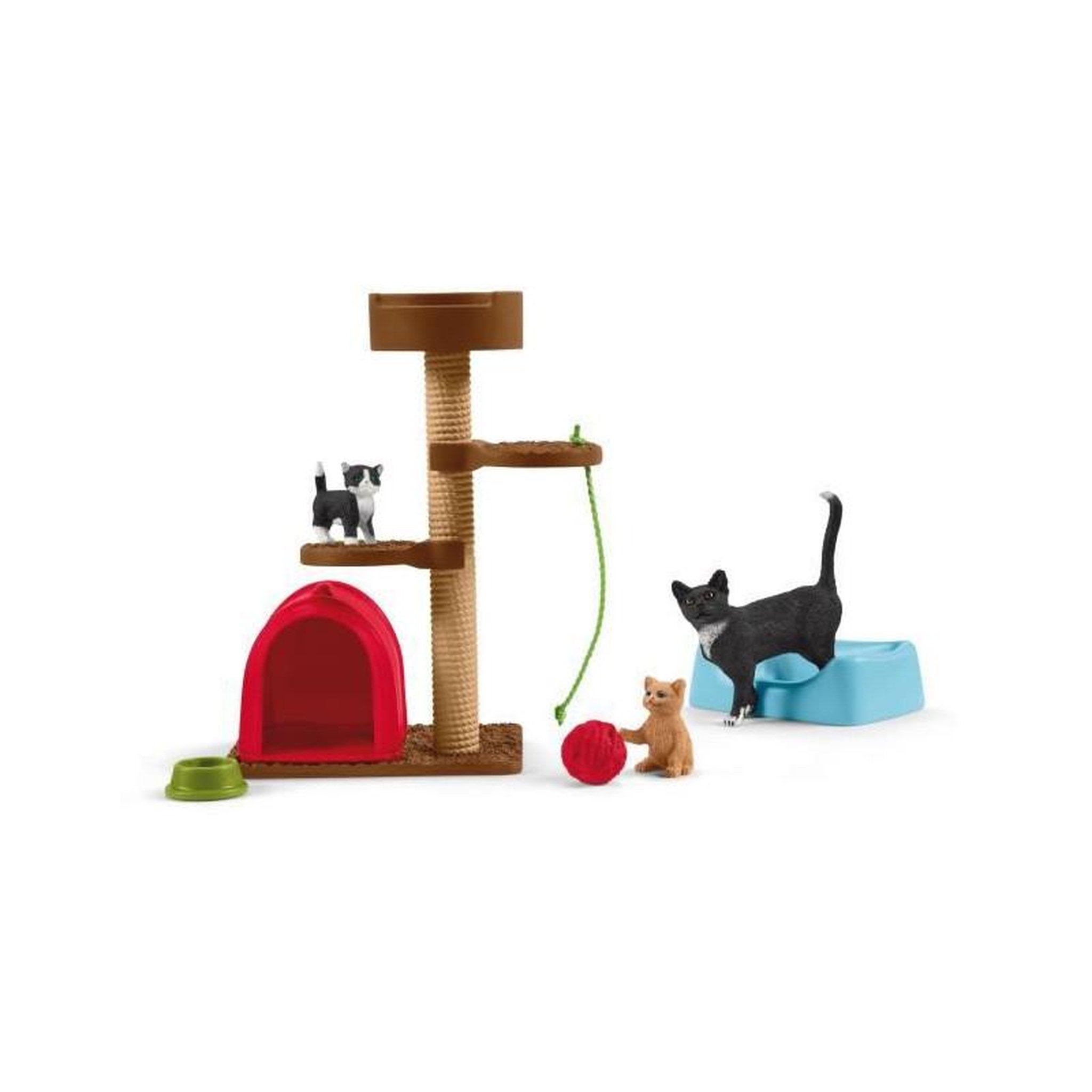 Voir la diapositive 1 : Schleich Schleich - Divertissement pour chats mignons - 42501