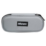 Bagtrotter BAGTROTTER Trousse scolaire ovale Plumier Offshore Grise