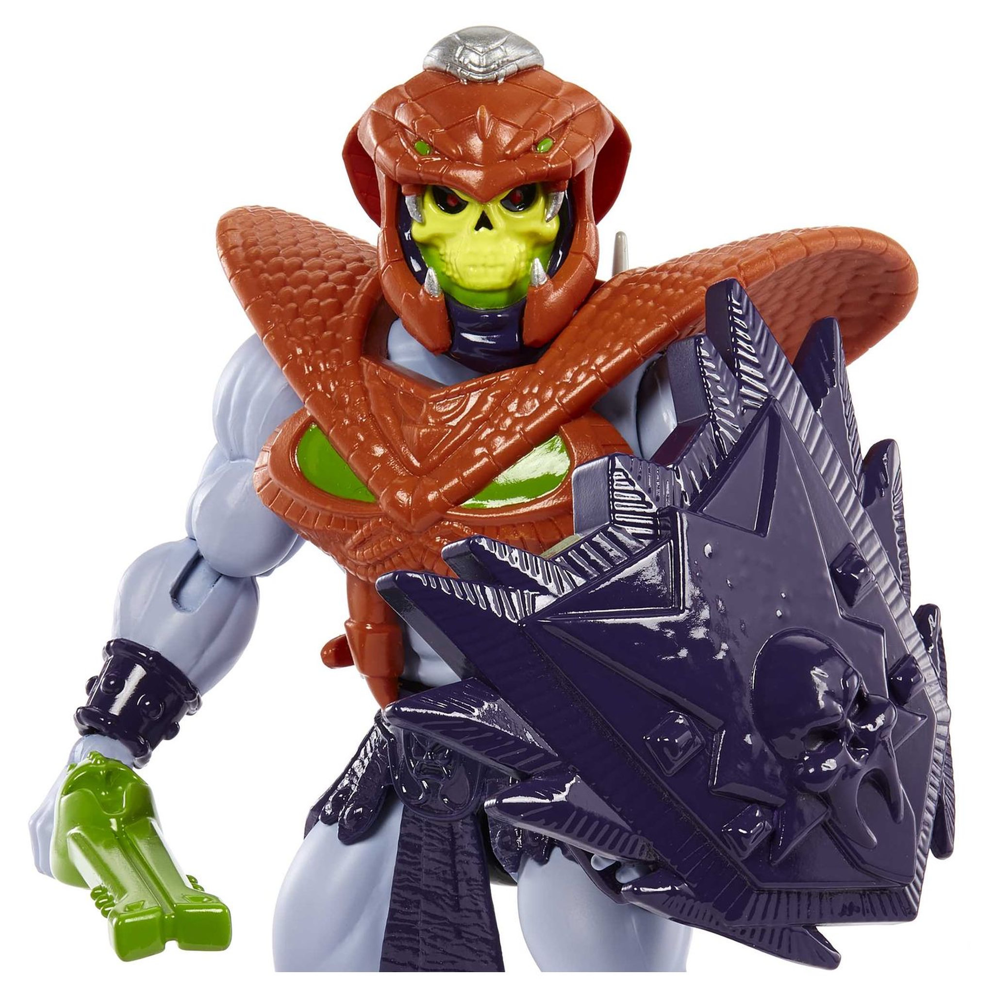 Voir la diapositive 3 : MATTEL Figurine Snake Men Skeletor Les Maîtres de l'Univers