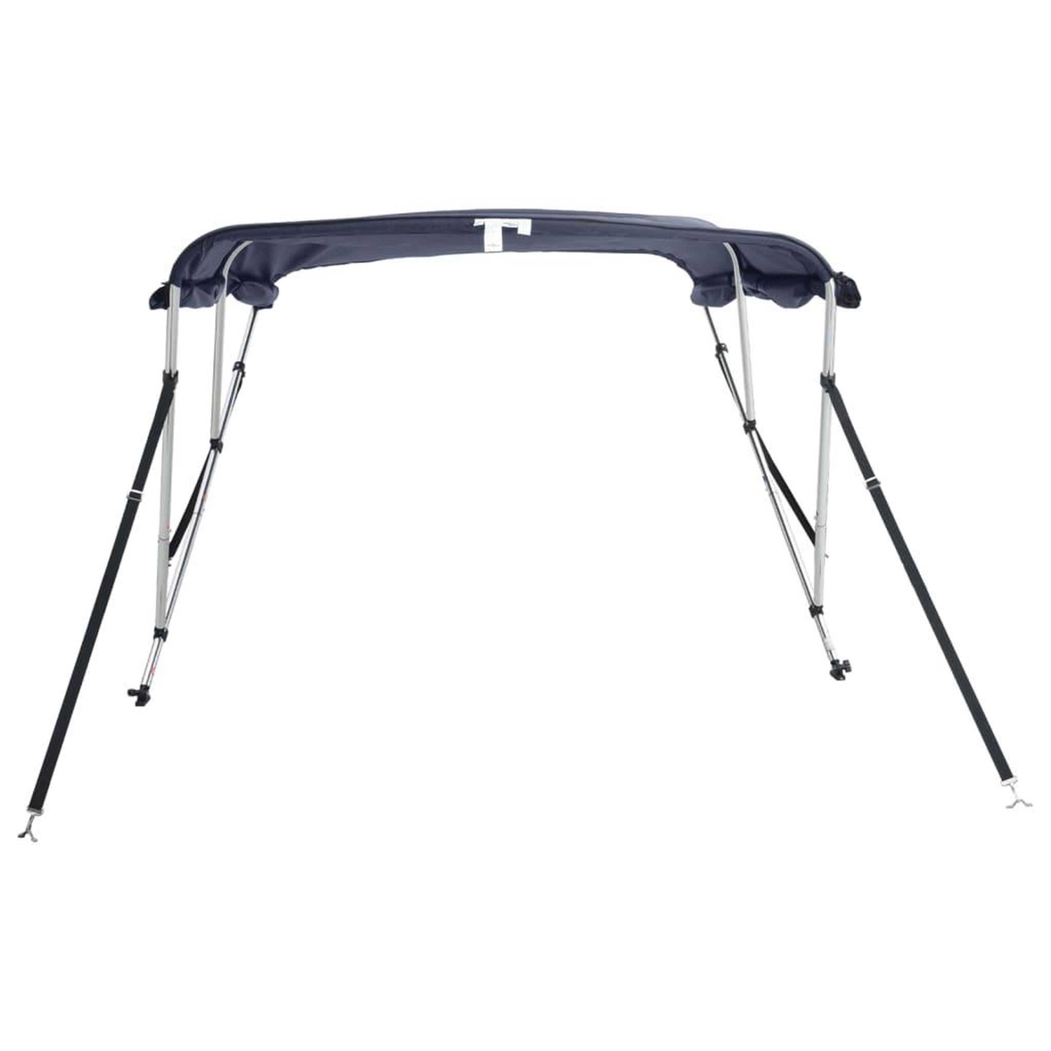 Voir la diapositive 5 : VIDAXL Toit bimini a 3 arceaux parois laterales 183x(185-198)x137 cm