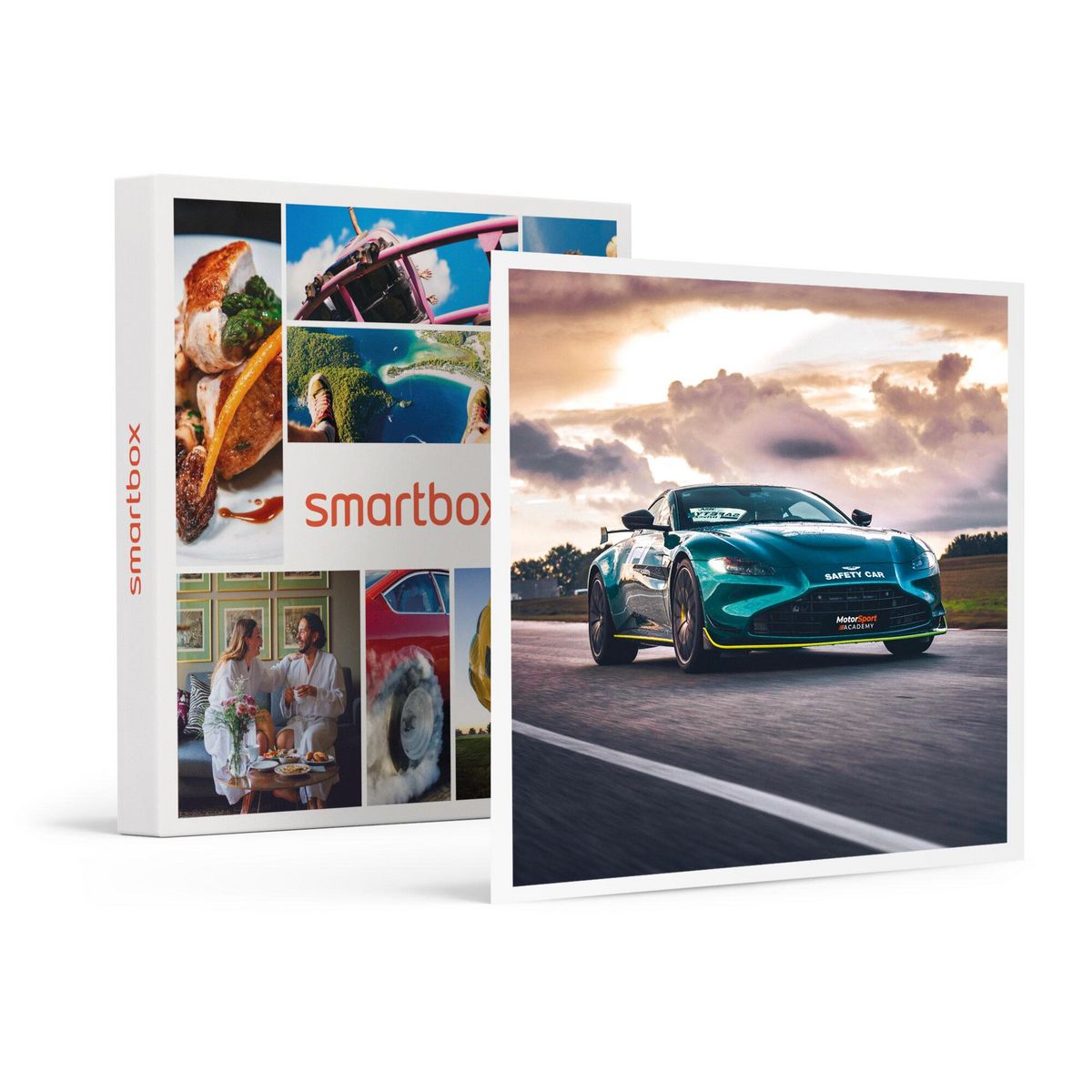 Smartbox Stage de pilotage : 2 tours sur le circuit de La Châtre en Aston Martin Vantage F1 Edition - Coffret Cadeau Sport & Aventure