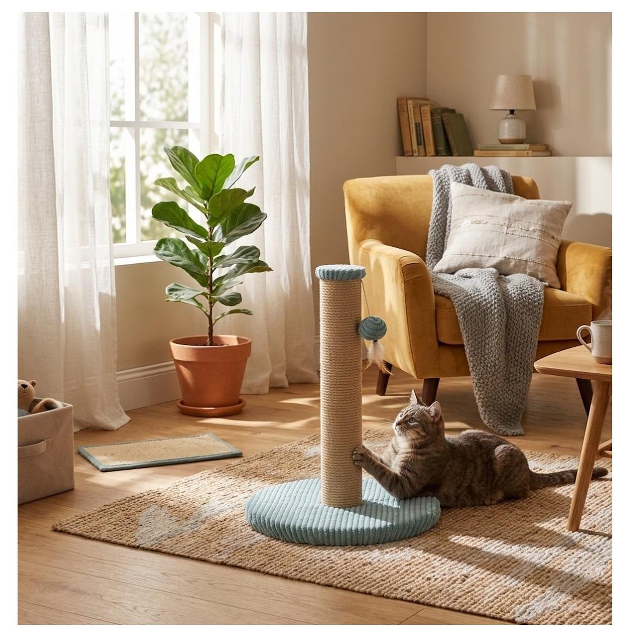 Voir la diapositive 2 : Eden Arbre a chat et jeu suspendu riba