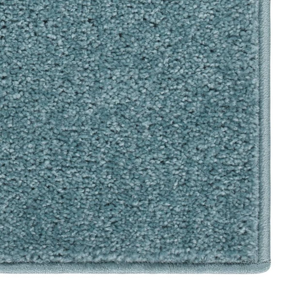 VIDAXL Tapis a poils courts 160x230 cm Bleu