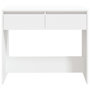 Voir la diapositive 5 : VIDAXL Table console Blanc 89x41x76,5 cm Acier
