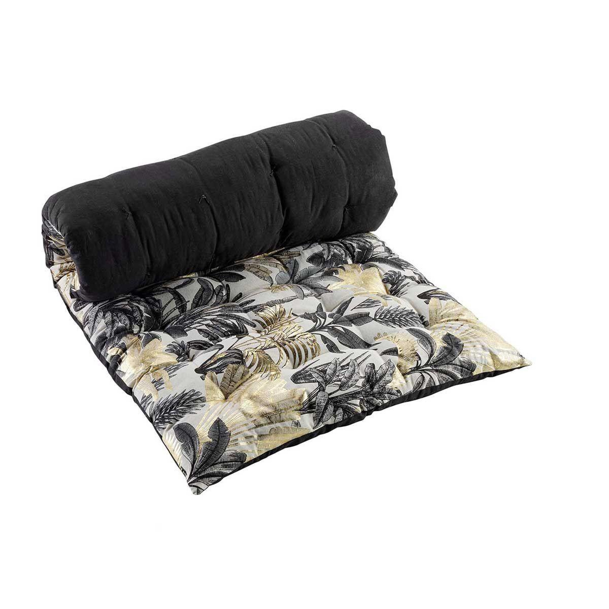 Voir la diapositive 2 : Douceur d'Intérieur Matelas de sol imprimé  karaba  60x120cm noir