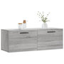 Voir la diapositive 3 : VIDAXL Armoire murale sonoma gris 100x36,5x35 cm bois d'ingenierie