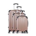 BLUESTAR BLUESTAR - SET DE 3 ABS TUNIS B 4 ROUES. Coloris disponibles : Gris, Noir, Bleu, Rose