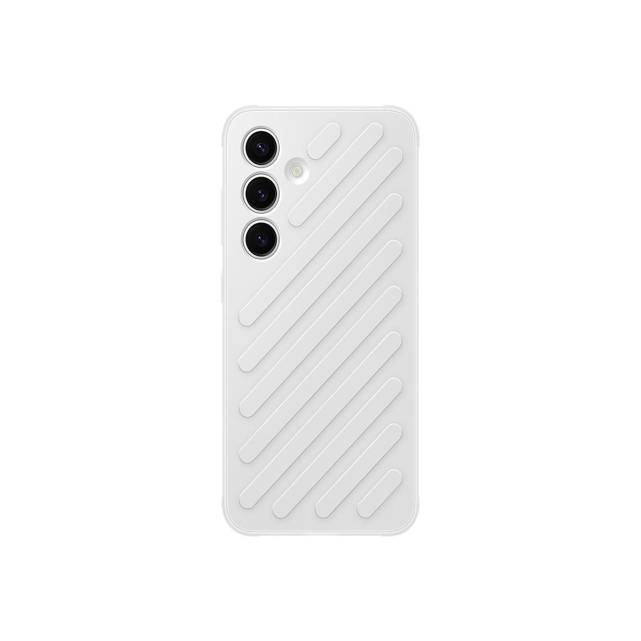 Voir la diapositive 2 : Samsung Coque renforcée Designed for Samsung Galaxy S24 Gris Clair