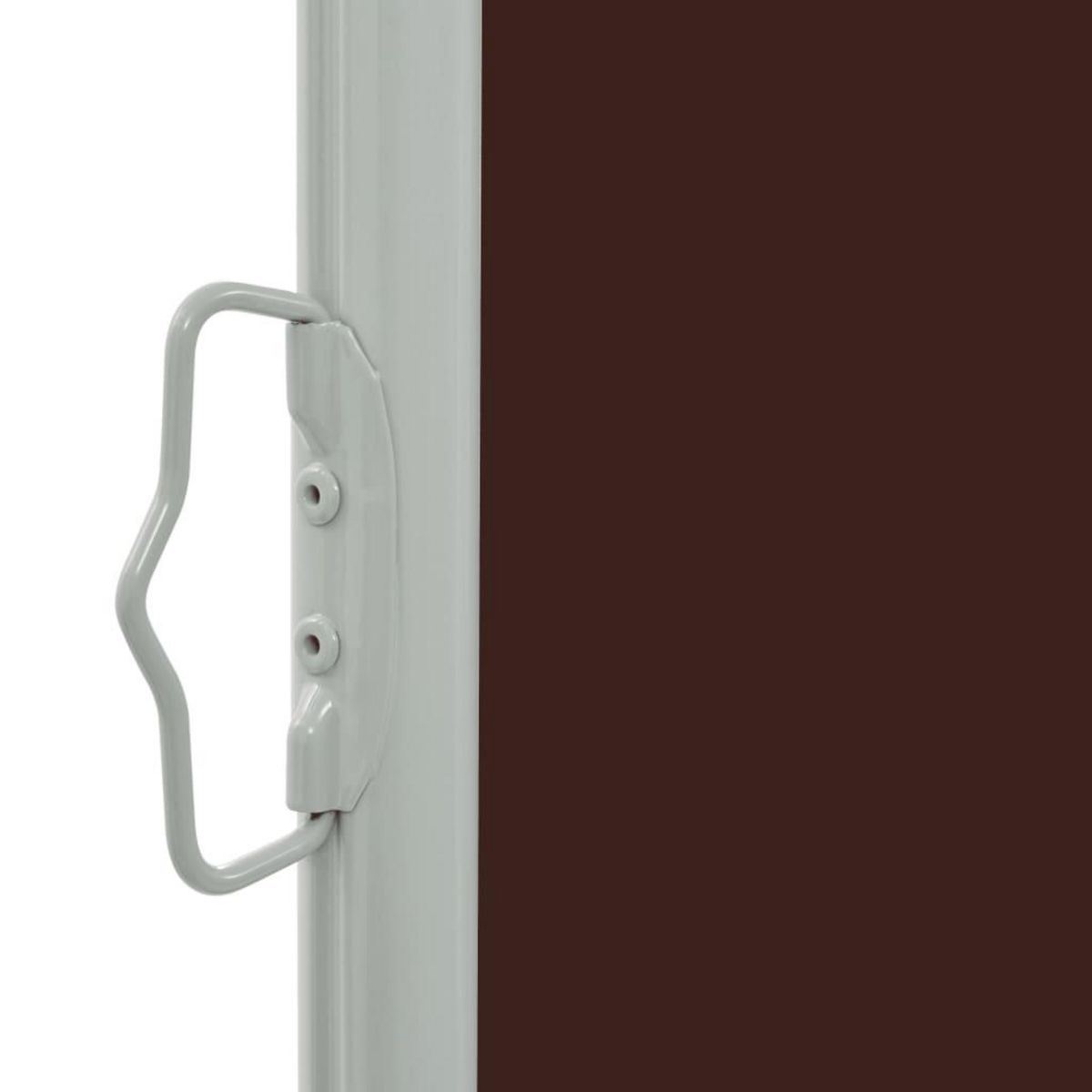 VIDAXL Auvent lateral retractable de patio 160x300 cm Marron