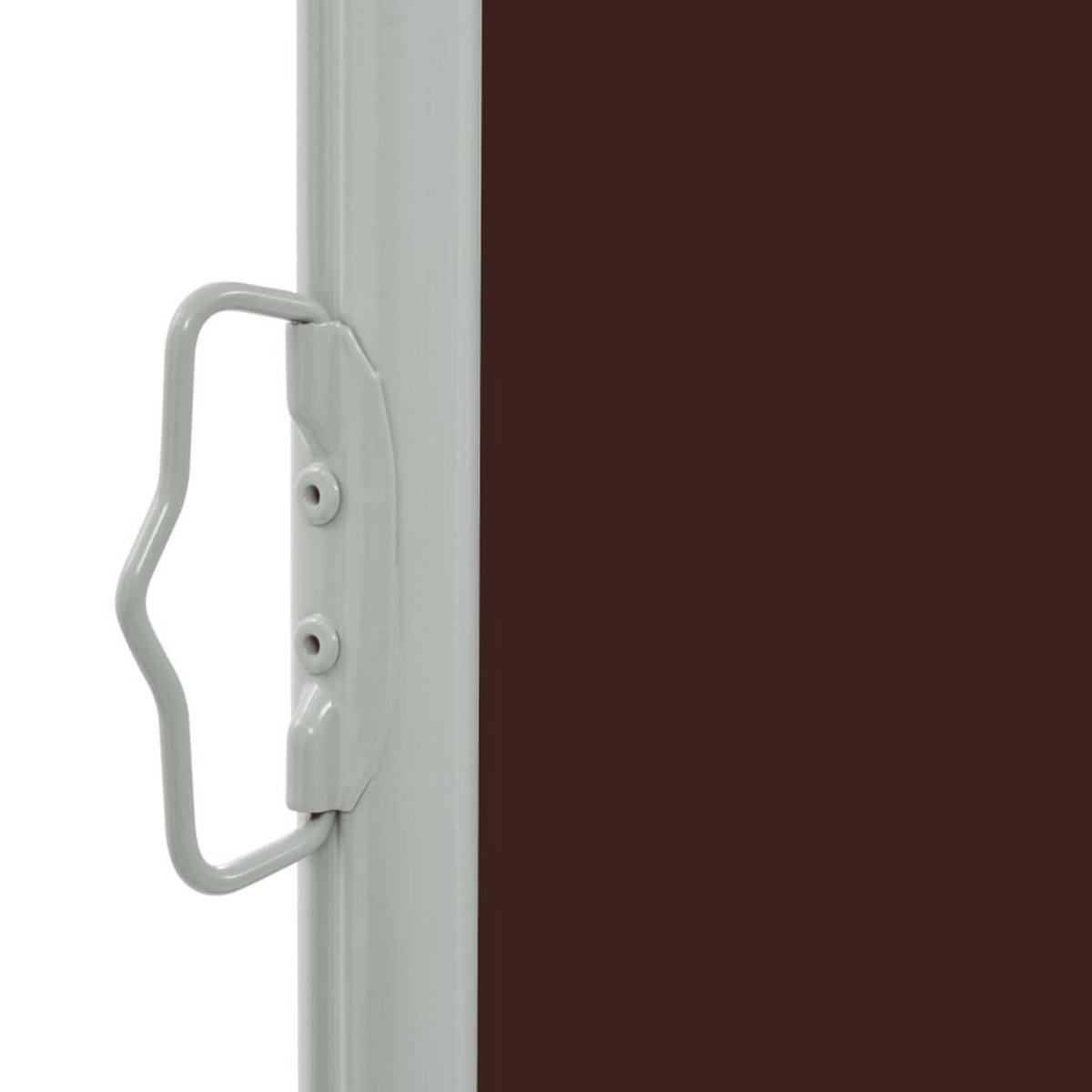 VIDAXL Auvent lateral retractable de patio 160x300 cm Marron