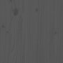 Voir la diapositive 5 : VIDAXL Tete de lit Gris 146x4x100 cm Bois massif de pin