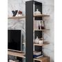Voir la diapositive 6 : Paris Prix Ensemble Meuble TV Design  Eko  190cm Naturel & Noir