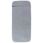 Voir la diapositive 3 : VIDAXL Serviettes de plage 2 pcs gris 60x135 cm tissu 400 GSM