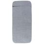 Voir la diapositive 3 : VIDAXL Serviettes de plage 2 pcs gris 60x135 cm tissu 400 GSM