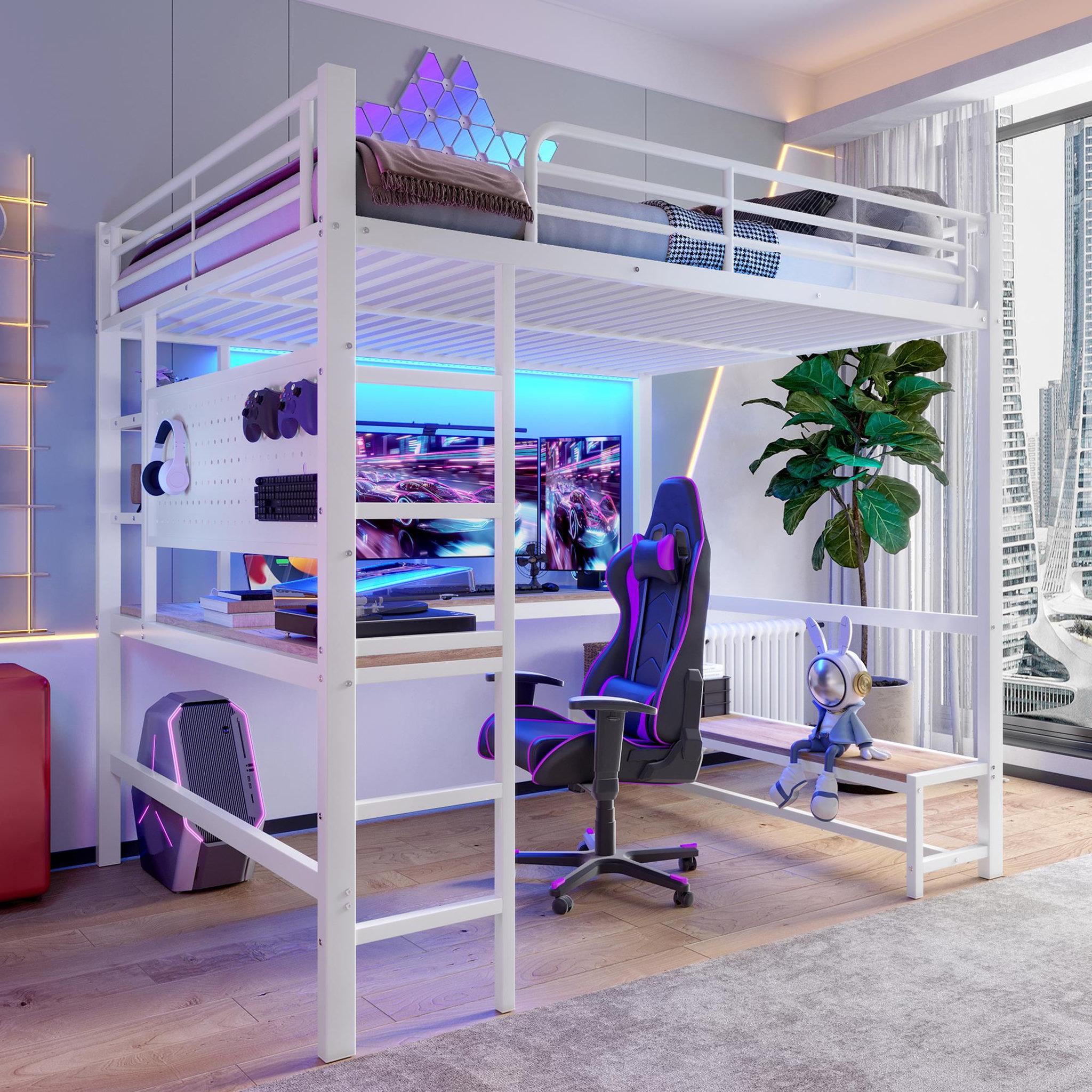 Voir la diapositive 4 : MERAX Lit mezzanine