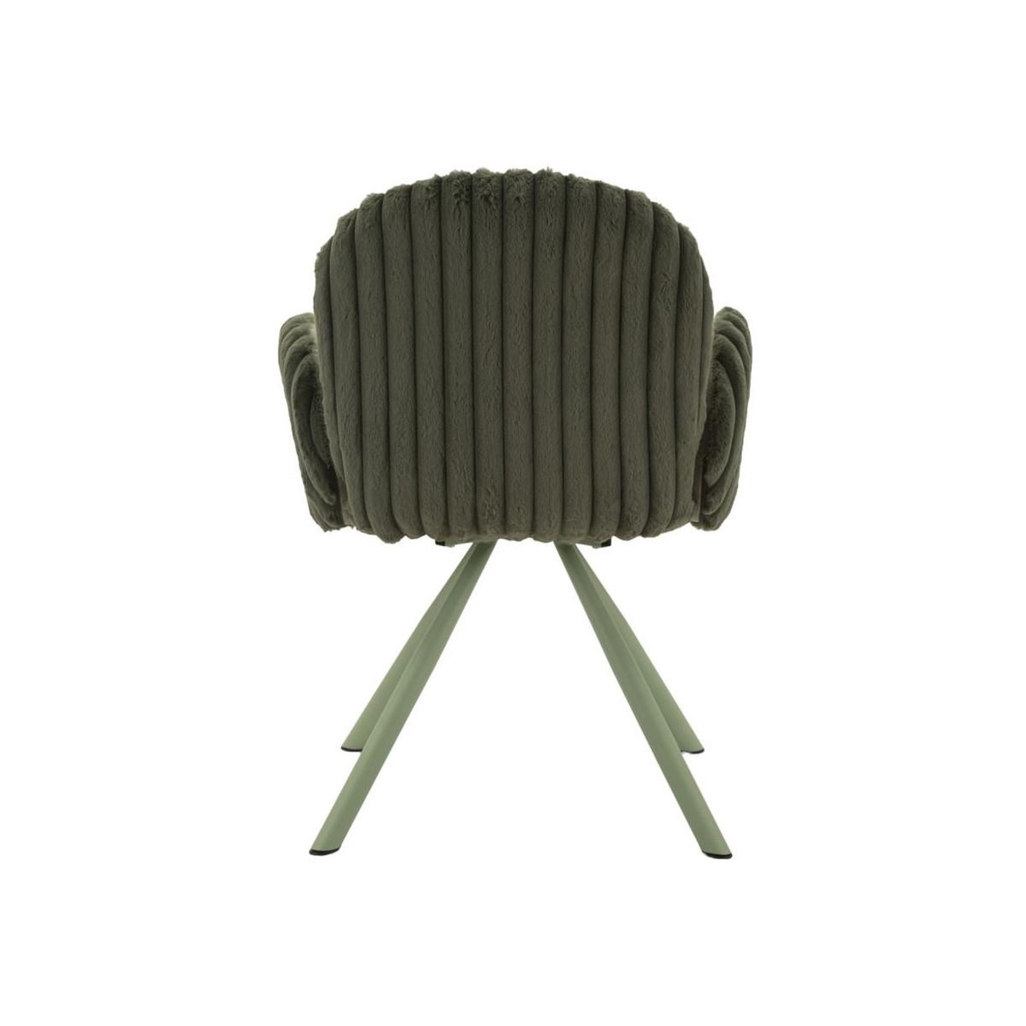 Voir la diapositive 6 : Paris Prix Lot de 2 chaises design  stoccolma  83cm vert