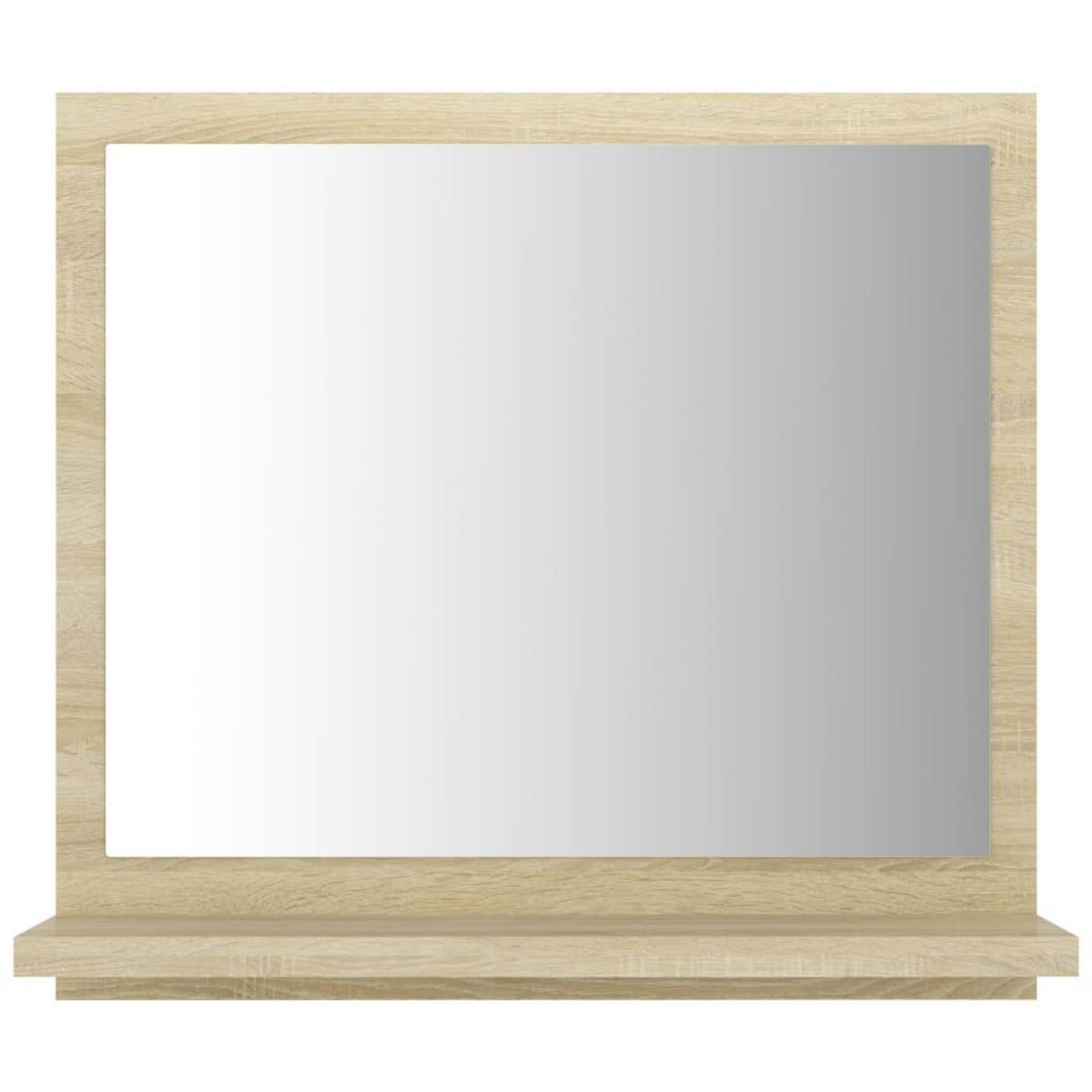 VIDAXL Miroir salle de bain chene sonoma 40x10,5x37cm Bois ingenierie
