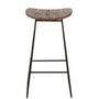 Voir la diapositive 3 : Paris Prix Tabouret de Bar en Bois  Teck  74cm Naturel