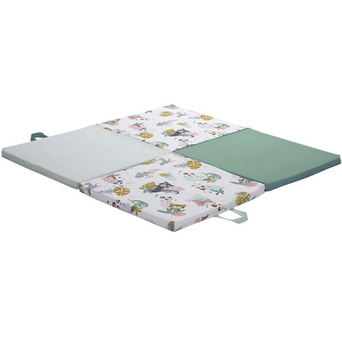 TINEO Tapis malin Jungle Buddies 3 en 1 - 120x120 cm