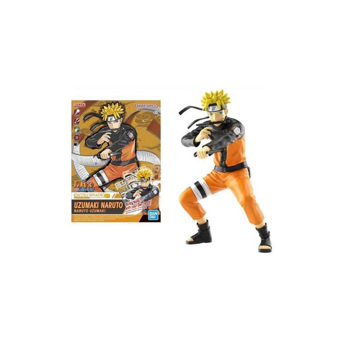 BANDAI Figurine Bandai Entry Grade Naruto Uzumaki