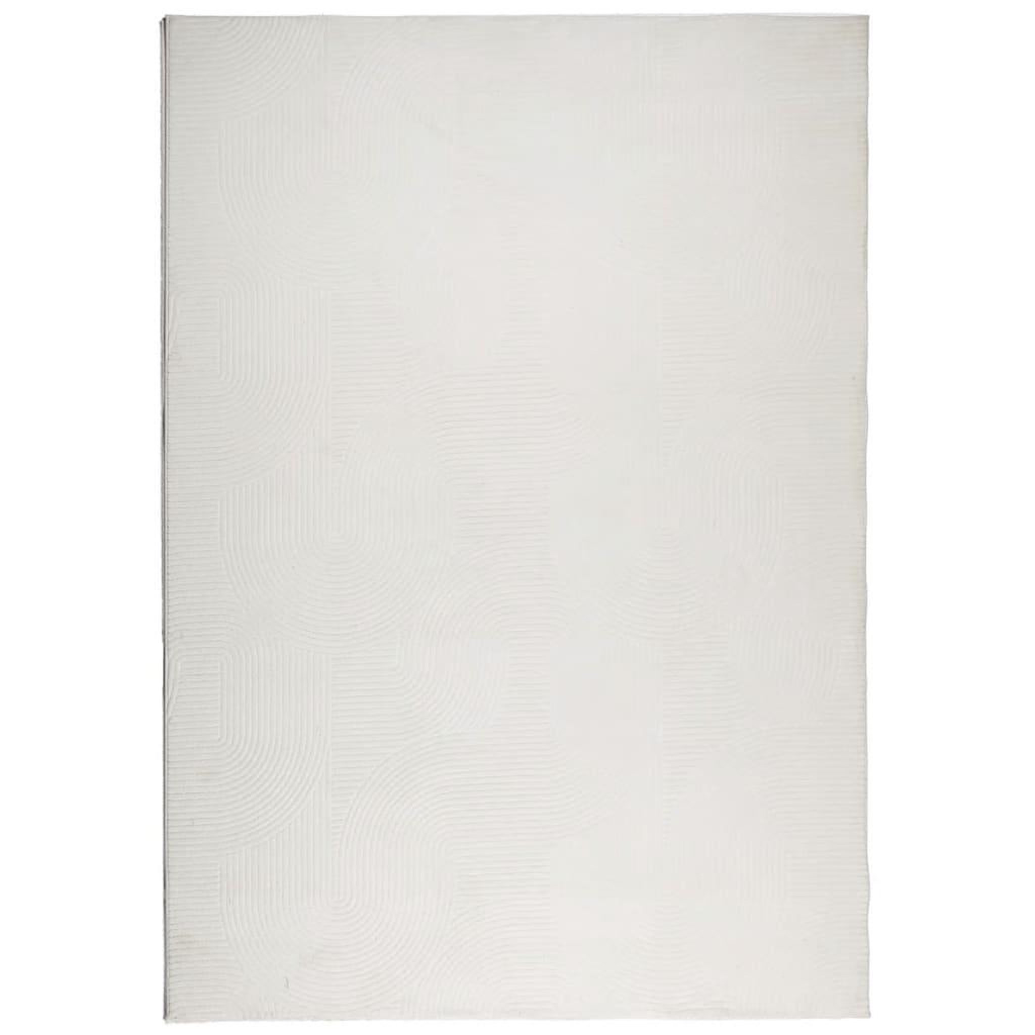 Voir la diapositive 2 : VIDAXL Tapis IZA poils courts style scandinave creme 160x230 cm
