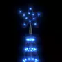 VIDAXL Sapin de Noël cone 752 LED bleues Decoration 160x500 cm