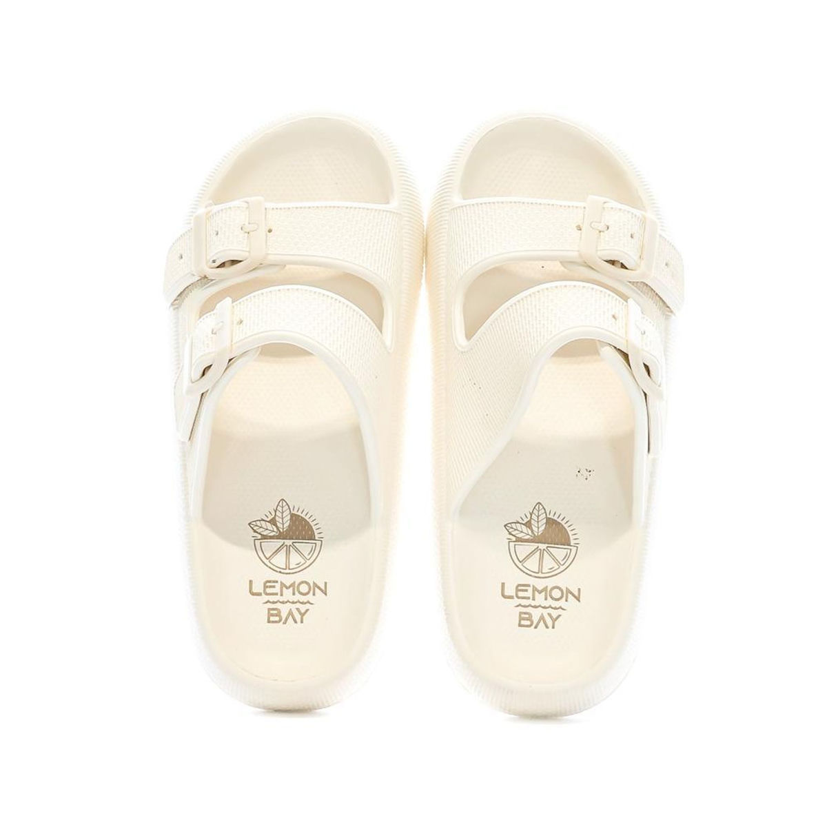 LEMON BAY Sandales Ecrus Femme Lemon Bay Trendy
