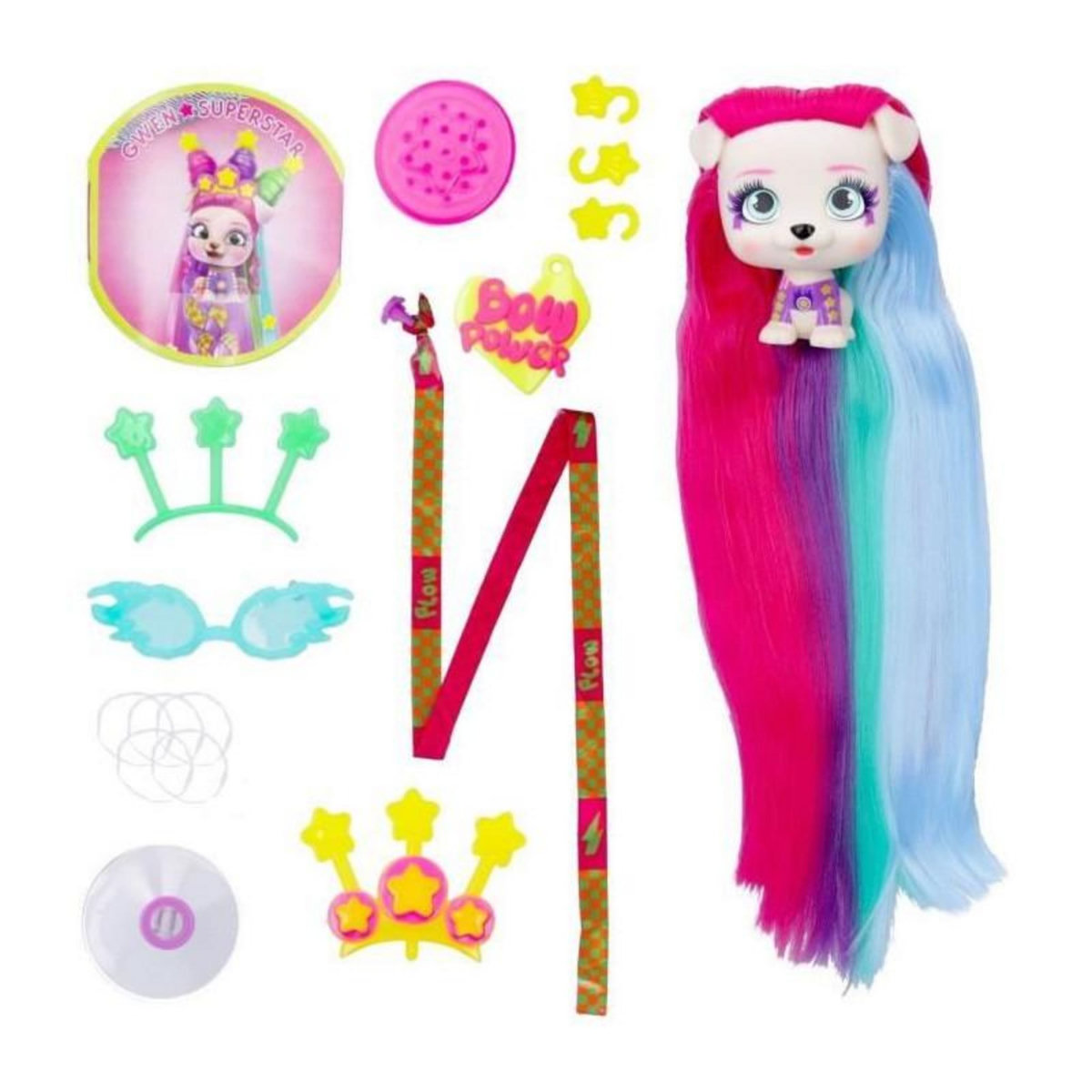 IMC Toys Mini poupée VIP Pets IMC TOYS - Bow Power - Gwen