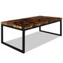 Voir la diapositive 4 : VIDAXL Table basse Teck Resine 110x60x40 cm