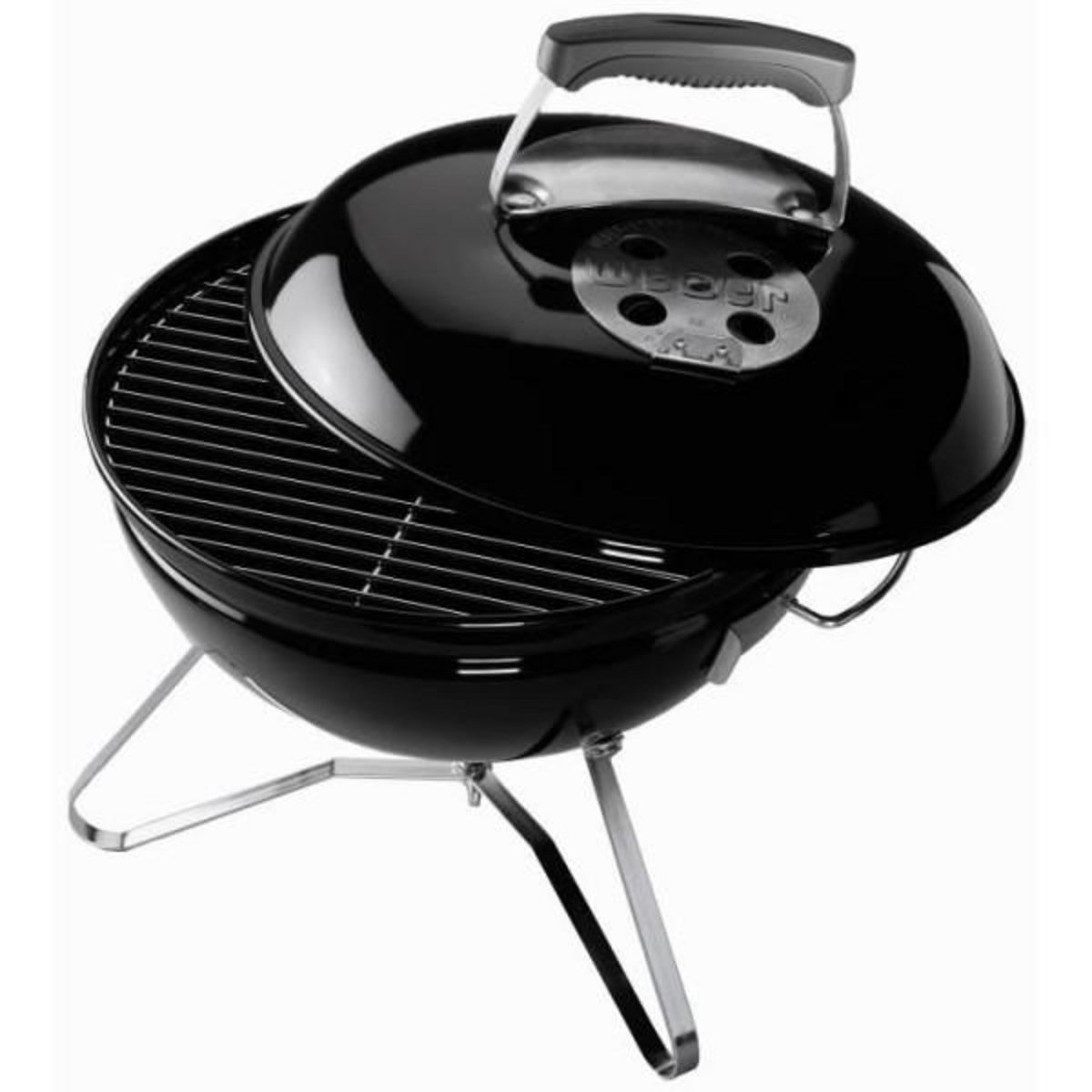 AAAAA Barbecue WEBER Smokey Joe Noir