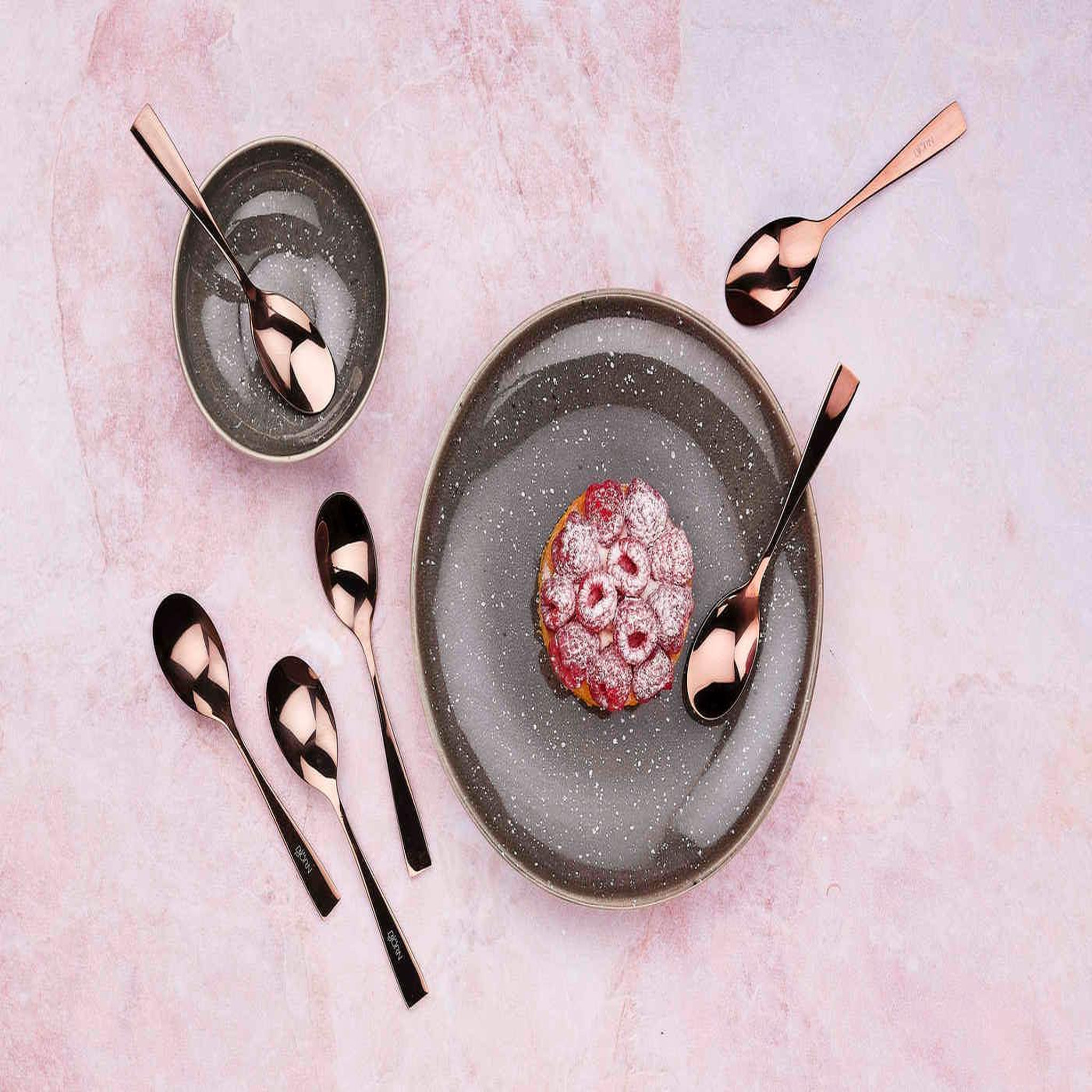 Voir la diapositive 2 : BJORN Coffret 6 petites cuillères SVEN - Copper