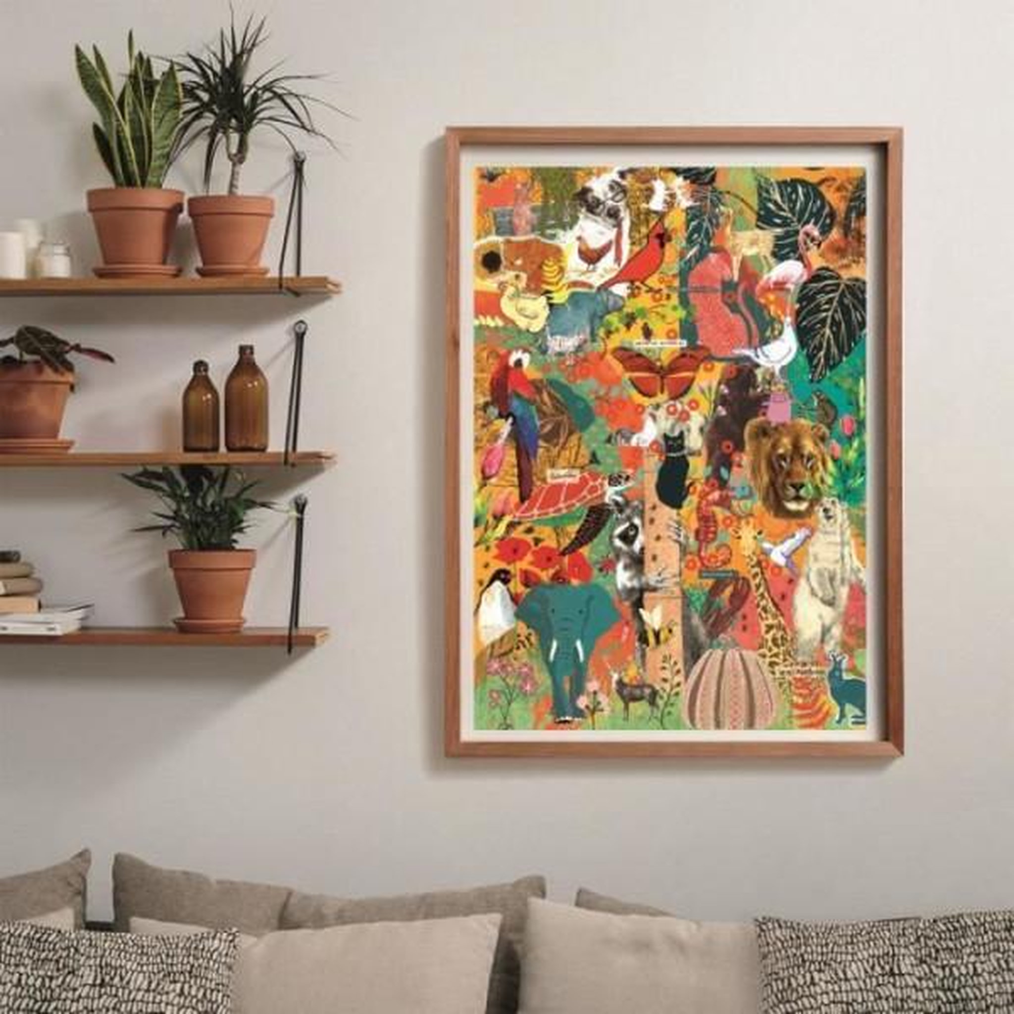 Voir la diapositive 4 : CLEMENTONI Clementoni - compact 1000 pieces - more is more - animals & botanics