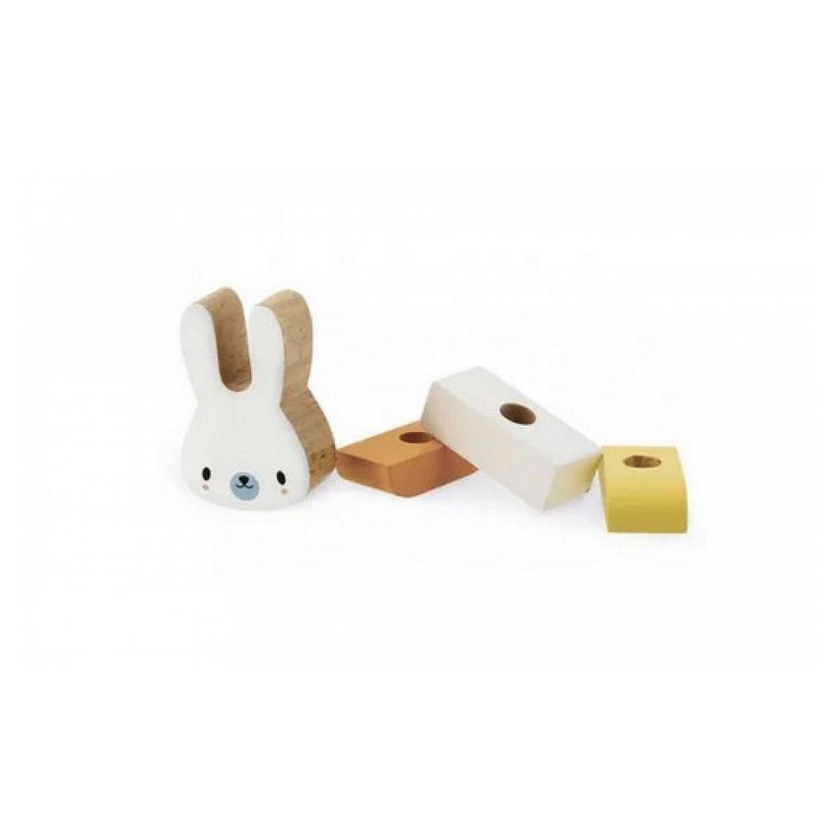Juratoys-Janod Jouet en Bois Looping Basculo Lapin Pure de Janod - Éveil et Amusement pour Bébé
