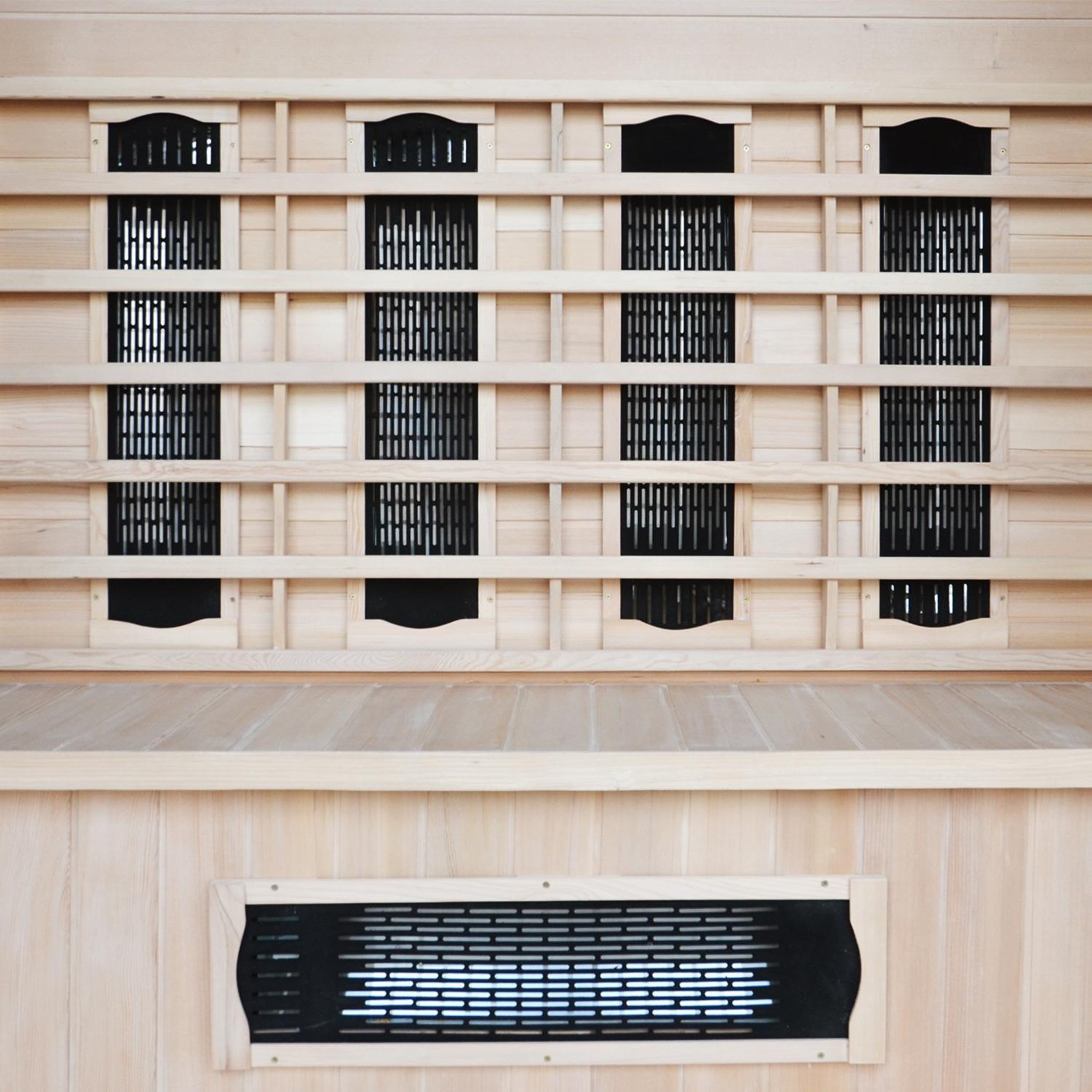 Voir la diapositive 6 : CONCEPT USINE Cabine de sauna luxe infrarouge 4-5 places narvik