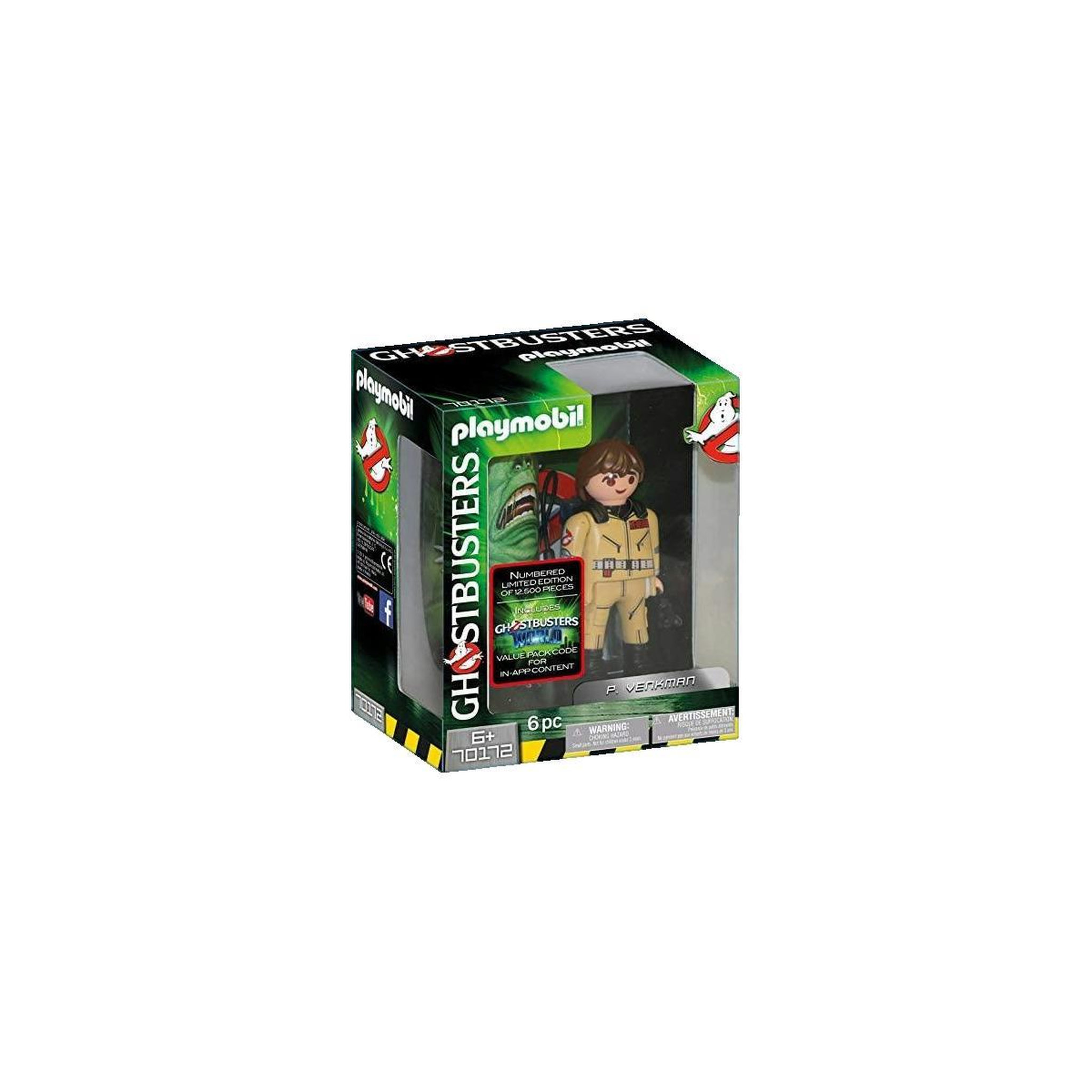 PLAYMOBIL Figurine Playmobil Édition Collector P. Venkman