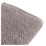 Voir la diapositive 2 : ACTUEL Serviette de toilette fantaisie en coton qualité zéro twist 500 g/m²