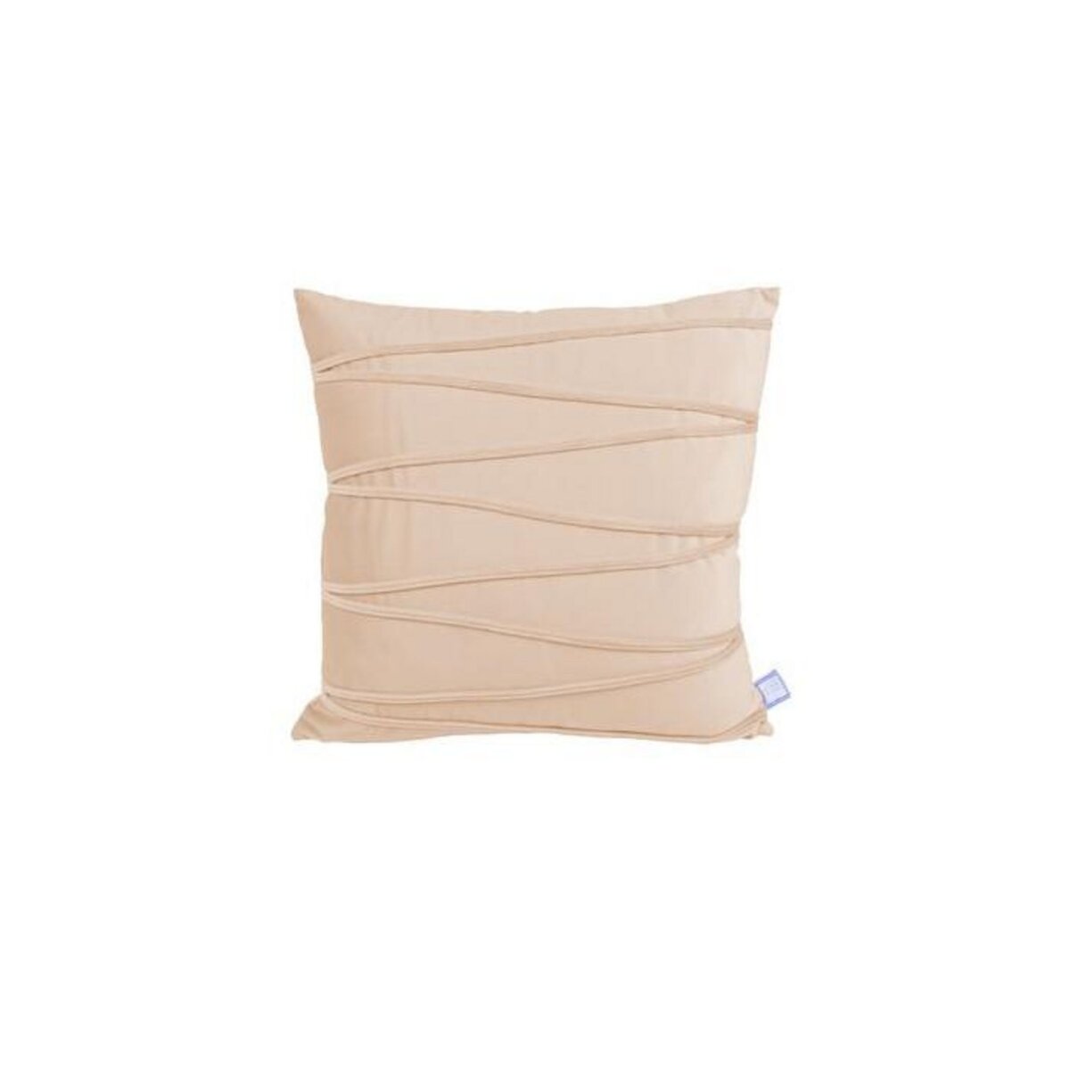 Paris Prix Ensemble Coussin & Plaid  Paulina  130x170cm Champagne