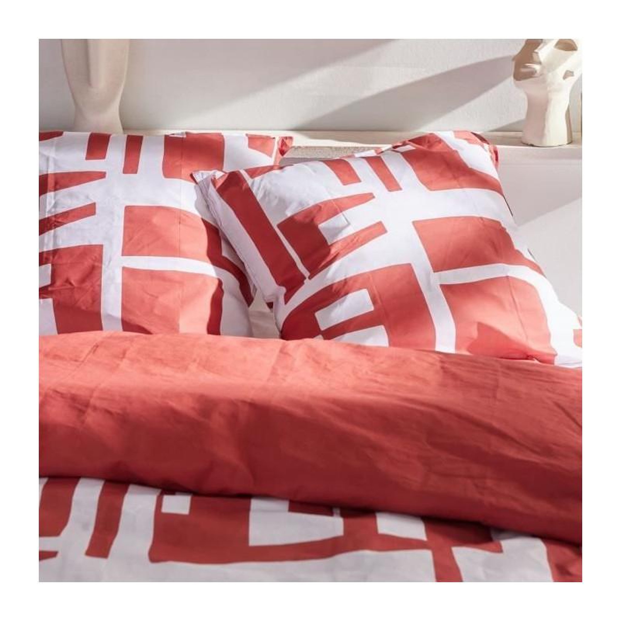 Voir la diapositive 2 : Today Parure de couette - TODAY - Sunshine 17.32 - 240x260cm - 2 personnes - Imprimée - Coton 57 fils
