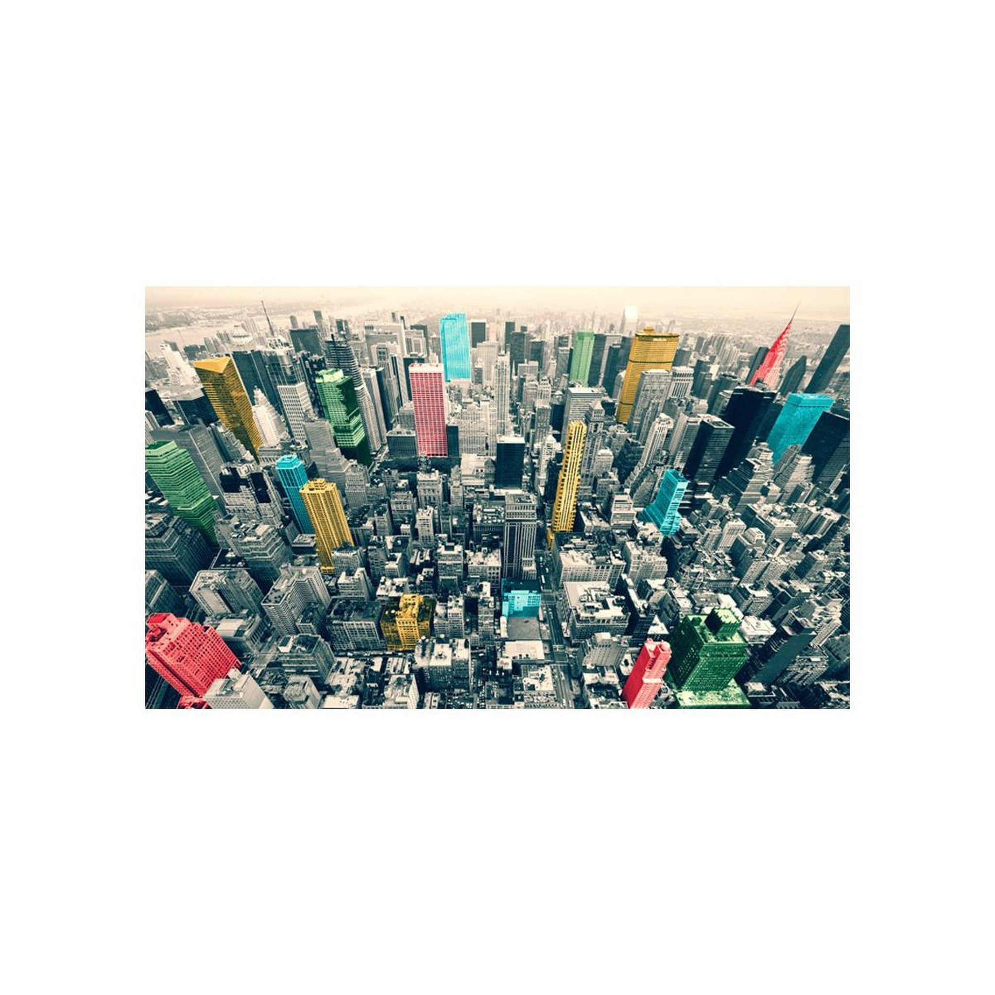 Voir la diapositive 2 : Paris Prix Papier peint  un peu de couleur à new york ii  270x450cm