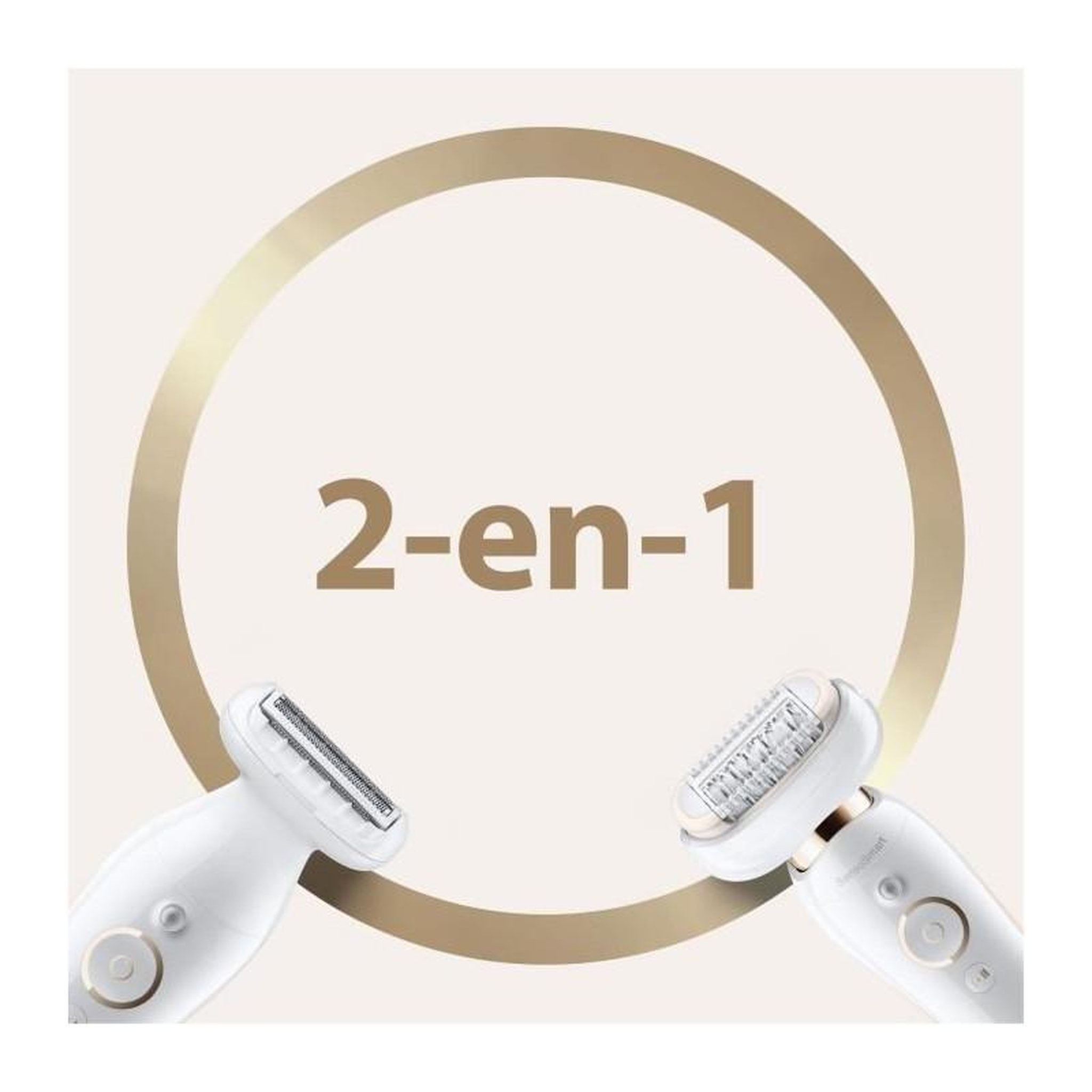 Voir la diapositive 4 : BRAUN Braun Silk-epil 9 Flex 9-002 Epilateur electrique pour femme - Tete flexible - Micro-grip 40 pincettes - SensoSmart - Blanc/Dore