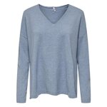 Only Pull  Femme Only Chianti. Coloris disponibles : Bleu