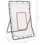 Voir la diapositive 6 : VIDAXL Rebondisseur de softball 88x79x137 cm Acier