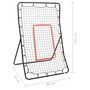 Voir la diapositive 6 : VIDAXL Rebondisseur de softball 88x79x137 cm Acier