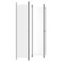 Voir la diapositive 5 : VIDAXL Cloison de separation 4 panneaux Blanc 200x220 cm Tissu