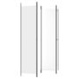 Voir la diapositive 5 : VIDAXL Cloison de separation 4 panneaux Blanc 200x220 cm Tissu