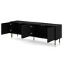 Voir la diapositive 2 : BEST MOBILIER Kirua - meuble tv - 4 portes - 180 cm