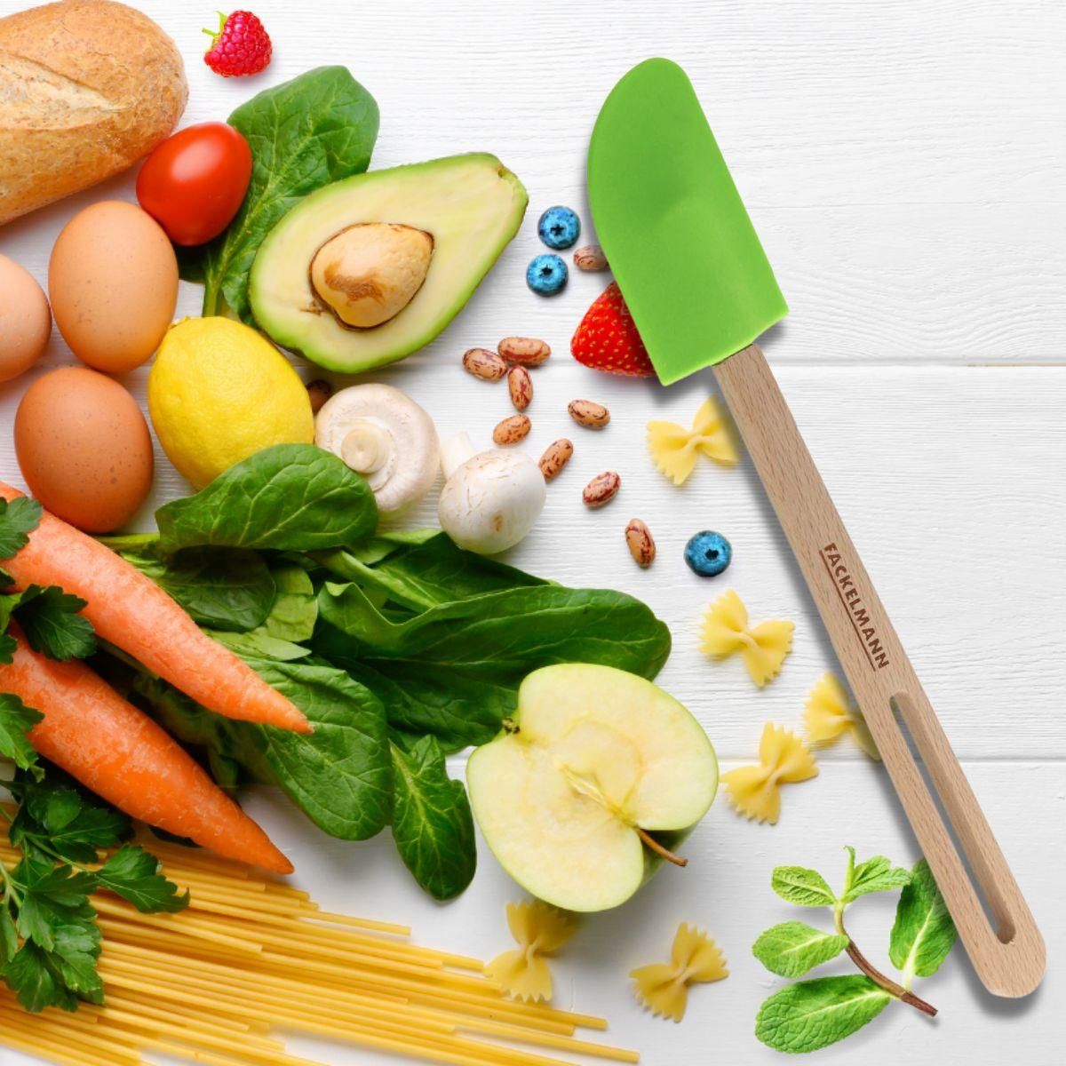 Fackelmann Ensemble de 2 Spatules de cuisine et de pâtisserie 30 cm Fackelmann