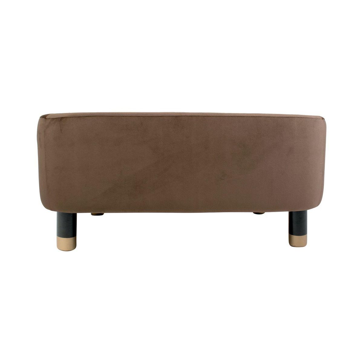 Leitmotiv Panier à chien Royal Velours sur pieds - Marron