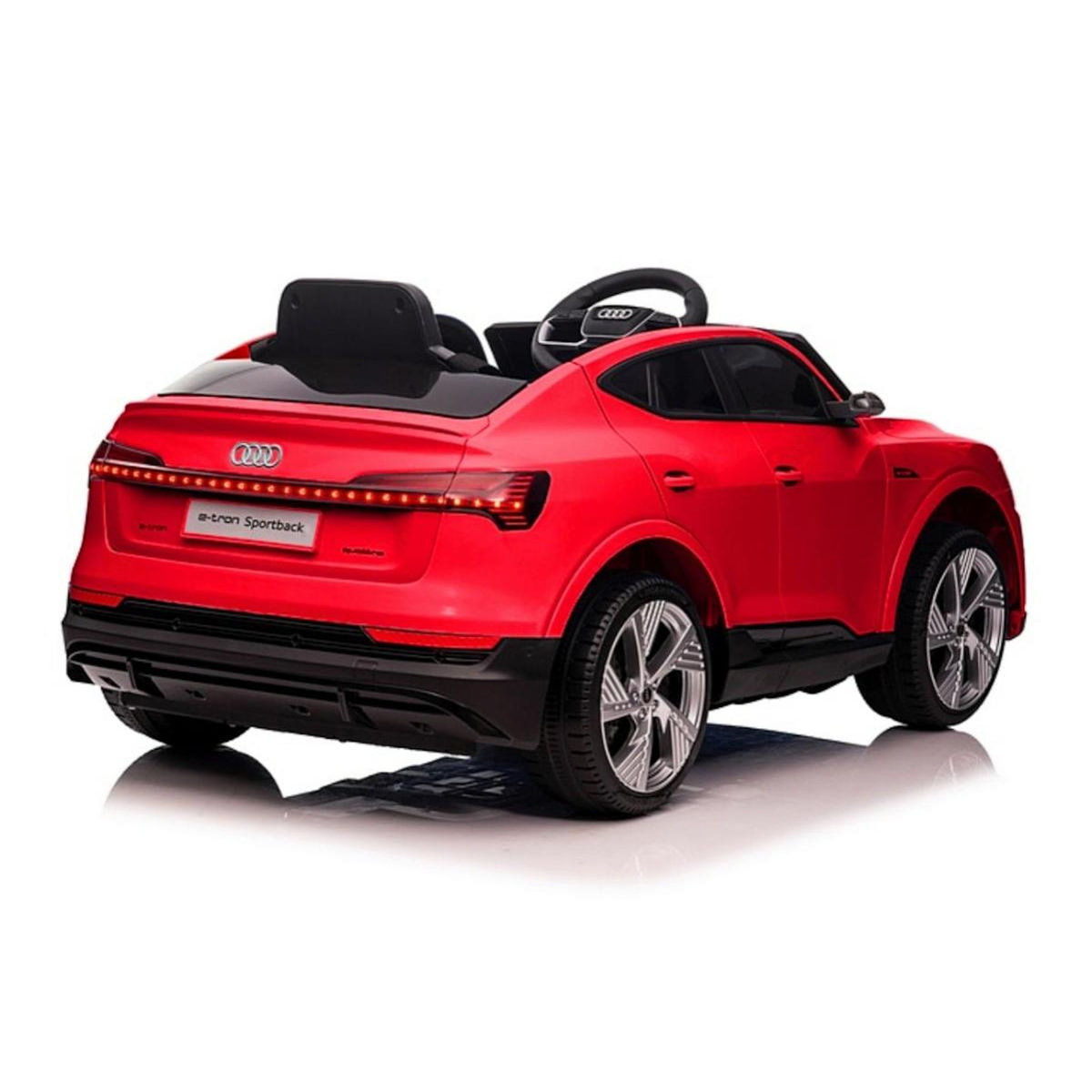 MILLY MALLY Voiture electrique Audi E-Tron Sportback 4x4 Rouge